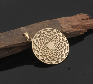 925 Sterling Silver Vintage Platinum Plated <b>Peridot</b> Pendant <b>Necklace</b> Stainless Steel Antique Style Medallion Charm Jewelry - Product Image 1