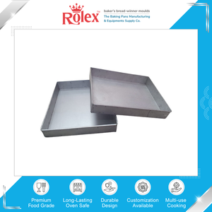 Bandejas para Hornear de Primera Calidad, Reutilizables, Fabricadas en AluSteel, Bandejas de Aluminio para Uso Industrial y Comercial, Antiadherentes - Product Image 2