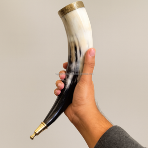Cuerno para Beber de Cuerno de Búfalo Natural Pulido, Hecho a Mano, Ecológico, de Calidad Vikinga, Seguro para Alimentos, Regalo Empresarial, ROYAL ARTISANS - Product Image 6