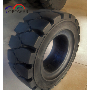 Neumático de caucho sólido Topower 16x6x8 para montacargas Linde - Product Image 4