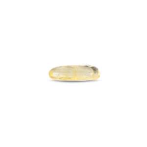 3 Carat Oval Cut Yellow Sapphire Loose Gemstone for Fine Jewelry - Product Image 3