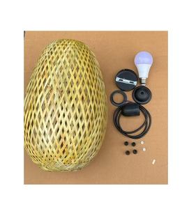 Accesorio de luz colgante de algas marinas con flecos superventas/uso de linternas de bambú para colgar en la pared Hotel hogar jardín al aire libre - Product Image 6