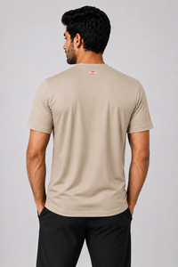 T-shirt décontracté personnalisé à séchage rapide pour homme, vêtement de fitness, sport, musculation, en toile, meilleur OEM - Product Image 4