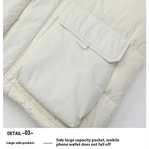 Gilet décontracté pour homme de haute qualité, personnalisé pour l'automne et l'hiver, sans manches, uni, veste épaisse et chaude pour homme - Product Image 2