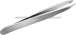 Pince à épiler pour sourcils Reeax Enterprises en acier inoxydable à pointe inclinée pour femmes, qualité A+ - Product Image 2