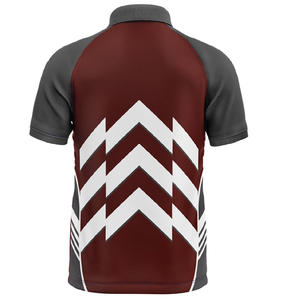 Venta al por mayor de impresión por sublimación personalizada patrón sólido Jersey ropa deportiva para hombres y mujeres para Polos-OEM/ODM - Product Image 4
