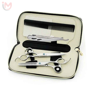 Juego de Tijeras Profesionales para Cortar el Cabello, Tijeras de Peluquería de Acero Inoxidable, Tijeras de Entresacar Profesionales - Product Image 3