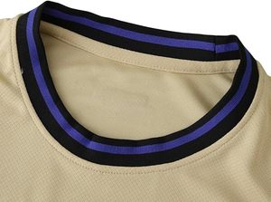 Maillot de football personnalisé beige, uniforme d'entraînement, nom, numéro et logo personnalisés pour enfants, jeunes et hommes - Product Image 2
