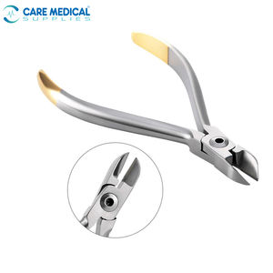 Kit d'instruments de diagnostic manuel en acier inoxydable de haute qualité pour orthodontie, avec speculums auriculaires, crochets sertissables TC et pince de fixation métallique CE - Product Image 5