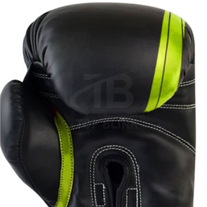 2026 Men Professional Leather Boxing <b>Gloves</b> <b>Moisture</b> Wicking Hook Loop Closure Customized Sizes Colors Pro Boxing <b>Gloves</b> - Product Image 4