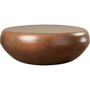 Modern <b>Round</b> Wooden Coffee <b>Table</b> Minimalist Design Handmade Living Room Furniture - Product Image 2