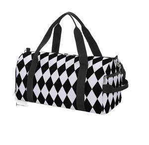 Bolsa de Lona con Cierre de Nailon Sublimado, para Mujeres y Hombres, para Viajes, Deportes, Baile, Gran Capacidad, Ecológica - Product Image 1