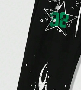เสื้อฮู้ดแฟลร์ลำลองสไตล์สตรีทแวร์สั่งทำได้ ไซส์พลัส ผ้าคอร์ดูรอย ผ้าฝ้าย ผู้ชาย ลุควินเทจ ล้างสี พิมพ์ลาย ขาดๆ แบบเบาๆ - Product Image 5