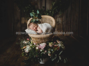 Good Quality Cute Bamboo Modern Kids Chair Photography Prop for Newborn Babies Garden & Bedroom Use Infants Dining Chair - Product Image 6