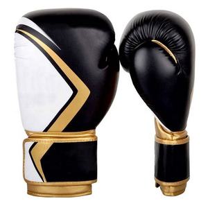 Guantes de boxeo de cuero genuino en venta en línea, marca privada, guantes de boxeo transpirables de alta calidad personalizados - Product Image 3