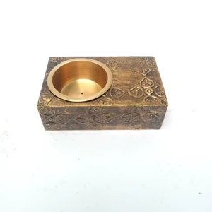 Elegant Design Wooden Bakhoor Burner Carved Bakhoor Burner Laser Engraving Bakhoor Burner Mubkhar At very best factory Price - Product Image 1
