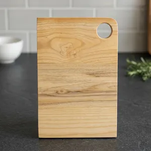 Tabla de cortar de madera con forma redonda - Product Image 2