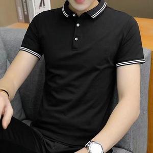 เสื้อเชิ้ตผู้ชายคุณภาพพรีเมียม สีน้ำตาล แขนสั้น ติดกระดุม ด้านหน้า สไตล์ลำลอง สำหรับเล่นกอล์ฟ ผลิตจากโพลีเอสเตอร์ ป้องกันรอยยับ - Product Image 2