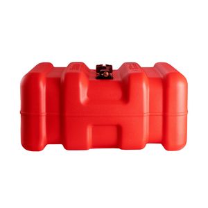 Serbatoio Carburante Marino Portatile in Plastica da 55L (12 Galloni) con Tubo, Facile da Trasportare per Yacht, Barche da Pesca, Barche da Ponte - Rosso - per Ricambi e Accessori - Product Image 3