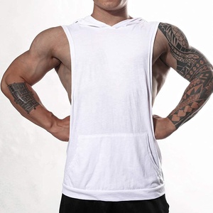 Débardeur de sport OEM personnalisé, coupe oversize, 100 % coton, séchage rapide, pour fitness et musculation - Product Image 6