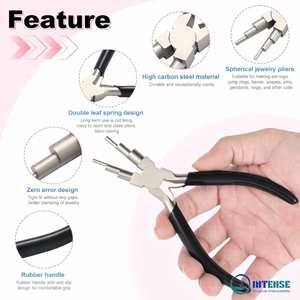 Alicates de Acero Inoxidable para Fabricación de Joyería, Herramienta Ajustable de 2.9mm para Hacer Lazos en Alambre, para Uso Profesional, INTENSE SURGICAL INSTRUMENTS - Product Image 2