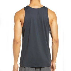 Manufacturer Custom Logo Casual Tank <b>Top</b> Gym Fitness Sportwear Quick Dry Polyester Bodybuilding Summer Workout Running Tank <b>Top</b> - Product Image 3