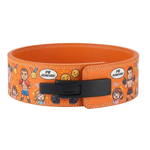 Ceinture de levage à levier pour hommes et femmes, soutien lombaire et dorsal pour la musculation et le fitness, ceinture de levage en cuir PU - Product Image 4