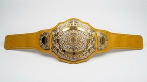 Ceinture de championnat personnalisée de qualité supérieure, plaquée or, en métal, ceinture de récompense sportive, gravure de logo personnalisée - Product Image 2