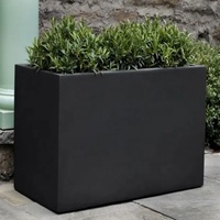 Jardinières en métal rouillé sur mesure, pots à plantes en acier corten, jardinières architecturales pour aménagement paysager, jardinières pour jardin et hôtel