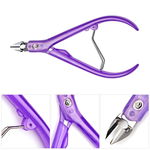 Curved Head Eyebrow Scissors Nail Cuticle Nipper <b>Makeup</b> Trimmer Dead Skin Remover Manicure Scissors Brow Nail <b>Tool</b> - Product Image 5