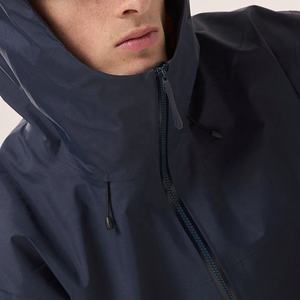 เสื้อแจ็คเก็ตมีฮู้ดกันน้ำกันลมสำหรับปีนเขาและกิจกรรมกลางแจ้ง  ผ้าแคนวาส  ซิป  โลโก้สั่งทำได้  สำหรับทุกเพศ - Product Image 6