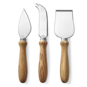 Top Rated Wooden <b>Cheese</b> <b>Knife</b> <b>Set</b> Stainless Steel Blade For Stylish Serving Charcuterie Board Modern Gourmet <b>Cheese</b> Accessories - Product Image 1