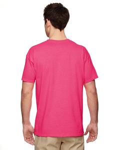 Camiseta de Verano para Hombre, Marca de Moda, 220 g, Algodón, Manga Corta, Cuello Redondo, Color Sólido, Lisa, Básica, Informal - Product Image 5