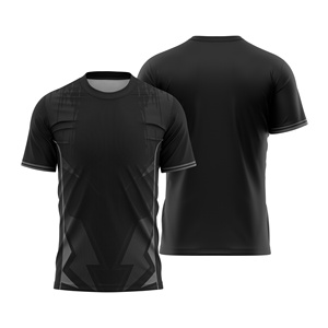 Custom Sublimated Unisex Adult <b>Soccer</b> Jersey Crew Neck Short Sleeve Lightweight 100% Polyester Color Blocked Gradient Color - Product Image 1