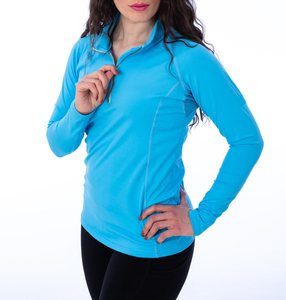 Chemise d'équitation professionnelle de luxe haut de gamme pour femme, décontractée, unie, avec logo brodé, légère, à séchage rapide - Product Image 1