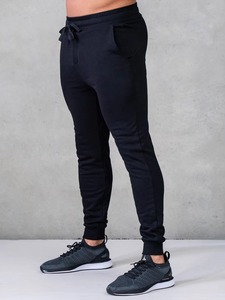 Pantalon de jogging formel pour homme en toile, taille élastique, avec poches, taille mi-haute, respirant, imperméable, coupe large - Product Image 3