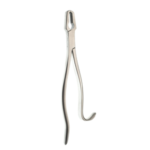 Pinzas de sujeción ósea con mango de gancho, de uso manual, para cirugía ortopédica, de acero inoxidable, reutilizables, autoclavables, con certificación CE - Product Image 1