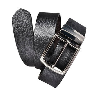 Cinturones de Cuero Vacuno Genuino de Último Diseño, Estilo Casual, Hebilla de Aleación Cuadrada/Rectangular, Elementos Impermeables - Product Image 5