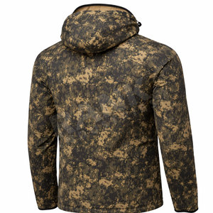 Chaqueta de Caza de Camuflaje para Hombre, de Tela Suave, Manga Larga, Resistente al Viento, para Otoño - Product Image 4