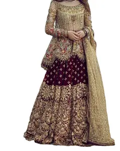 Good Looking Awesome Quality Dress Salwar Suit Party Wears Pakistani Indian Women's Shalwar Kameez