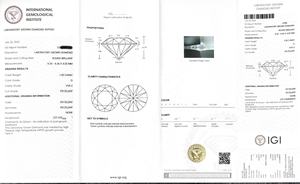 Diamante Cultivado en Laboratorio, Corte Redondo, 0.5 Quilates, E VVS2, HPHT CVD, con Certificado IGI, Precio al por Mayor - Product Image 3