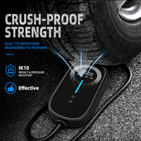 Chargeur EV portable, câble de charge rapide, station de charge pour voitures électriques, 3,5 kW, 7 kW, 32 A avec TYPE 1 TYPE 2 NASC Tesla Smart Home