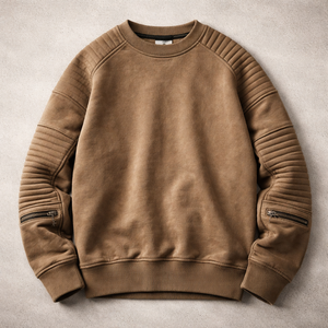 Sudadera de Invierno para Motociclistas OEM de Alta Calidad, Corte Regular, Poliéster/Algodón, Unisex, Sudadera Personalizada para Hombre con Diseño de Pedrería - Product Image 4