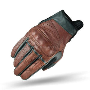 Gants de course en cuir de vachette de qualité supérieure, coque rigide pour les doigts, antichoc, gants de moto professionnels, prix bas - Product Image 5