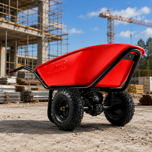 Carretilla Eléctrica Tayo de 260 kg, Volquete Metálico de Alta Resistencia para Construcción Agrícola y Almacenes - Product Image 1