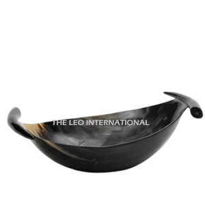 Natural <b>Black</b> and Brown Horn Plated Rectangular Serving <b>Tray</b> Horn Handmade Decorative Storage <b>Tray</b> Horn <b>Tray</b> - Product Image 3