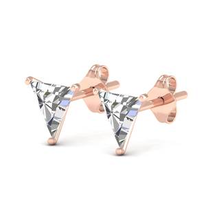 REYES Precio al por Mayor, Pendientes de Diamantes Cultivados en Laboratorio CVD HPHT en Plata de Ley 925, Joyería Fina para Uso Diario para Mujer - Product Image 2