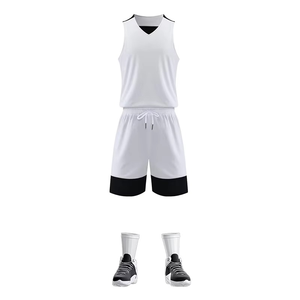 Conjuntos de Camisetas y Pantalones Cortos de Baloncesto Deportivos Personalizados 2023, Transpirables, 100% Poliéster, para Hombre/Mujer/Niño, Ropa Deportiva Personalizada, Tallas Grandes - Product Image 1