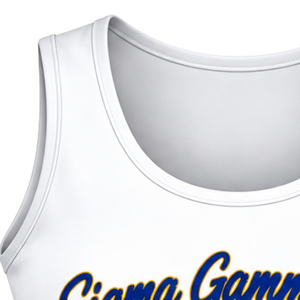 Camiseta sin mangas personalizada Sigma Gamma Rho para mujer, ropa de hermandad griega, camiseta sin mangas ligera, informal, para verano, fitness y ropa de calle - Product Image 6