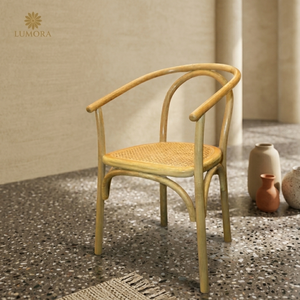 Hikari Modern Ergonomic Dining Chair with <b>Backrest</b> and Polyester Upholstery for Home Office Apartment & Hotel Use - Product Image 3